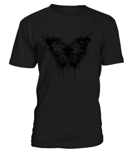 Elegant Vintage Tattoo Style Butterfly T-Shirt Unisex