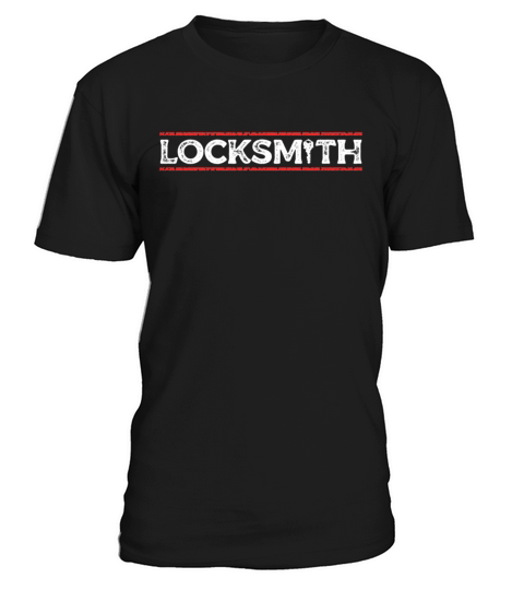 Professional Locksmith Lock Picking Locksmithing T-Shirt Unisex