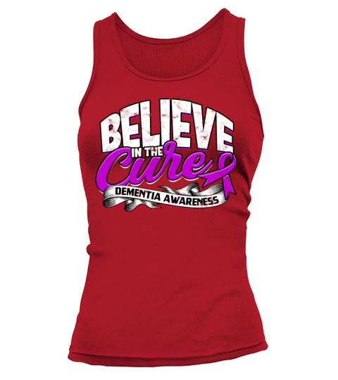 Fight Alzheimers Dementia alzheimer Awareness Tank top Woman