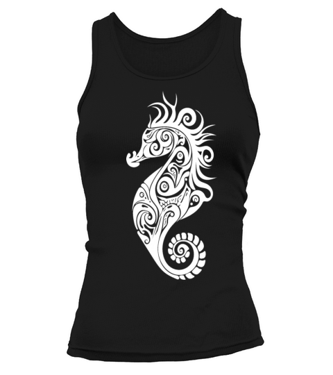 Little Cute Vintage Seahorse Tank top Woman