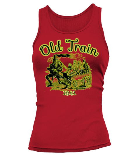 Old Train Tank top Woman
