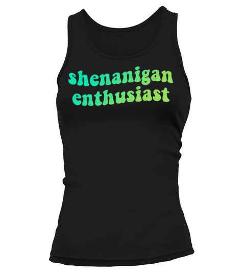 Shenanigan Enthusiast Retro Distressed Tank top Woman