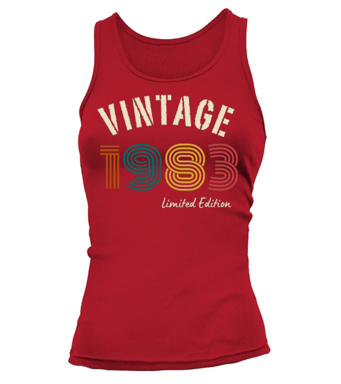 Vintage 1983 Limited Edition Tank top Woman