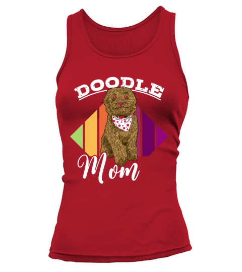 Womens Doodle Mom Labradoodle Goldendoodle Tank top Woman