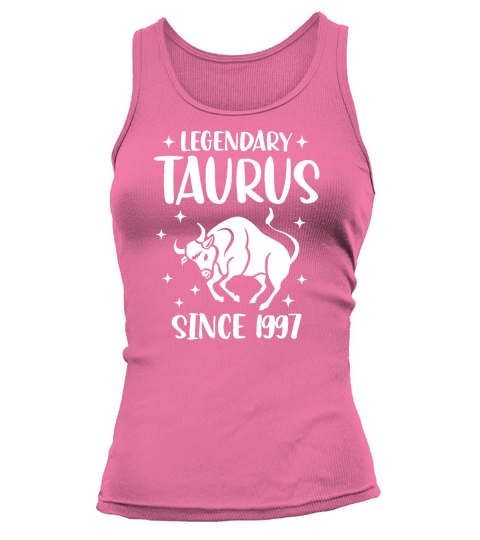 Zodiac Taurus Birthday Legendary since 1997 Tank top Woman