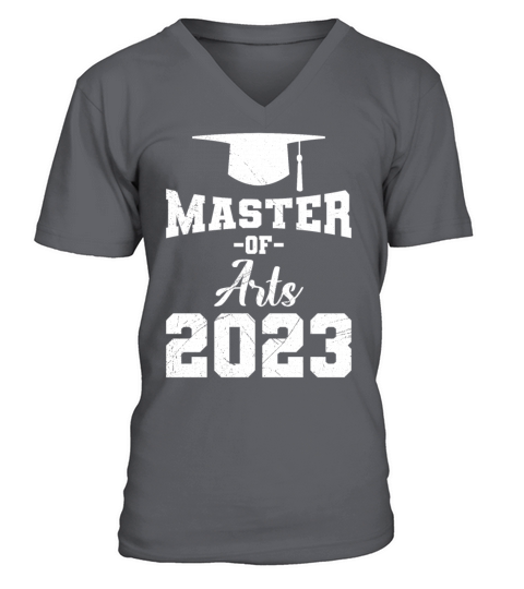 Master of Arts 2023 Masters Degree V-Neck T-shirt