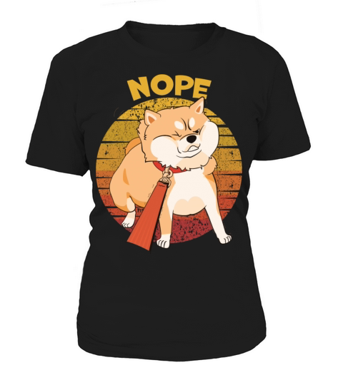 Shiba Inu Dog Vintage Art Women's T-Shirt