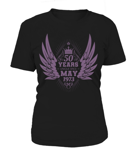 Vintage 50th Birthday with Angel Wings and Crown Women's T-Shirt