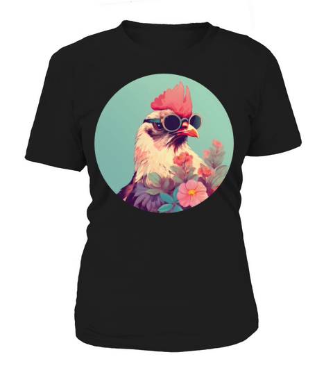 Vintage 80s 90s Nostalgic Chicken Lovers Women's T-Shirt