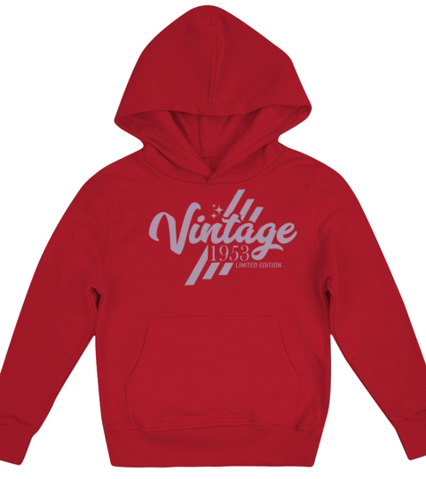 Vintage 1953 Birthday Sayings Kids Hoodie