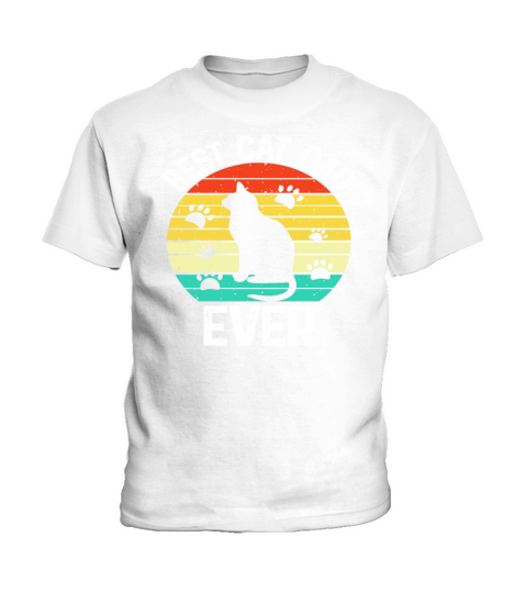 Best Cat Dad Ever Kids T-Shirt