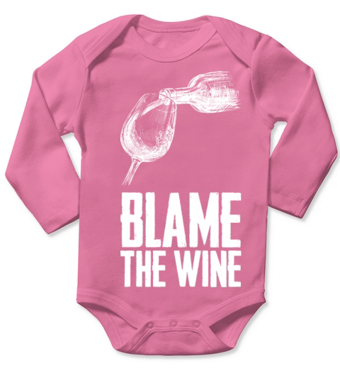 The Wine Long Sleeve Baby One-Piece