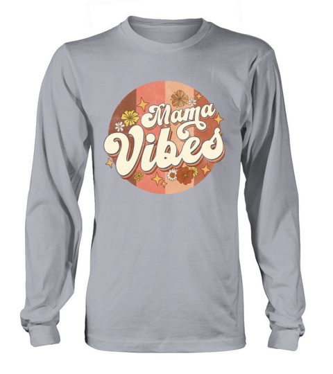 Amazing Mama vibes Retro vintage Long sleeved Unisex