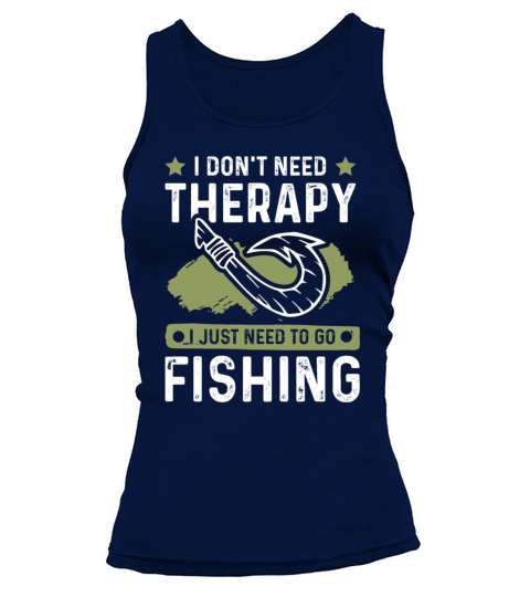 fishing therapy Tank top Woman