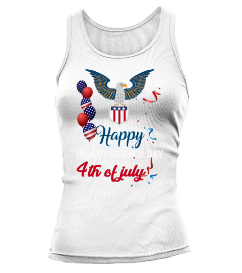 Happy Independence Day 4th of July Tank top Woman