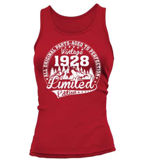 retro vintage birthday 1928 Tank top Woman
