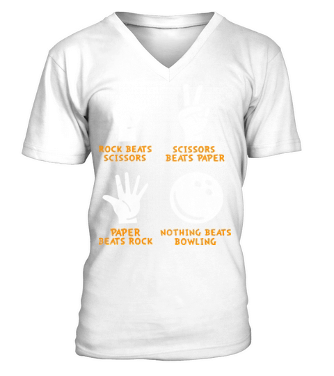 Nothing Beats Bowling V-Neck T-shirt