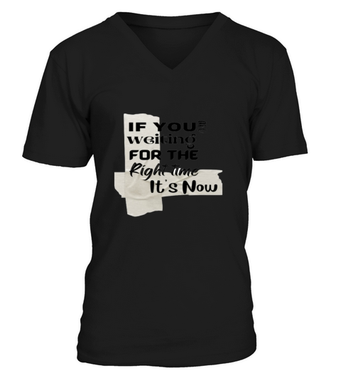 quote V-Neck T-shirt