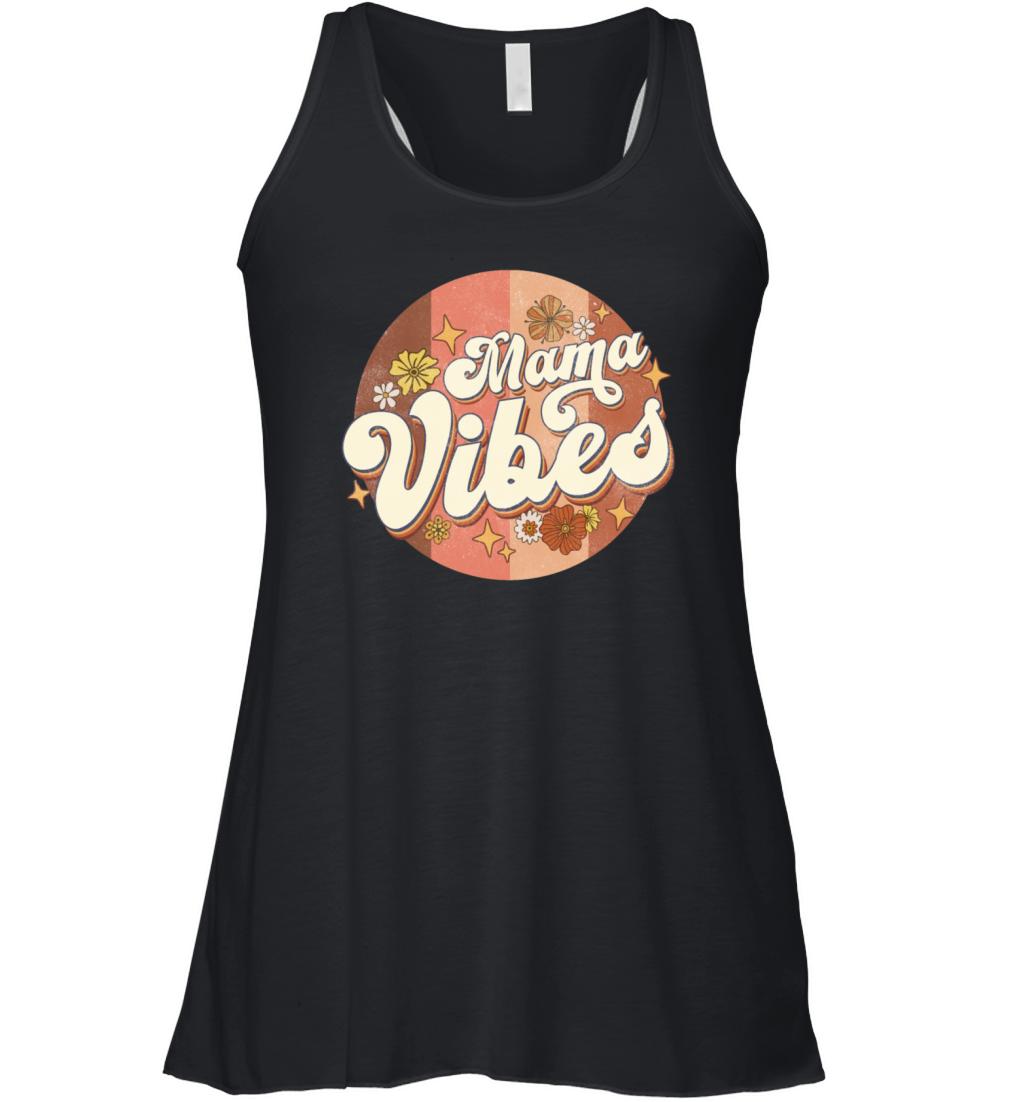 Amazing Mama vibes Retro vintage Women's Flowy Tank Top