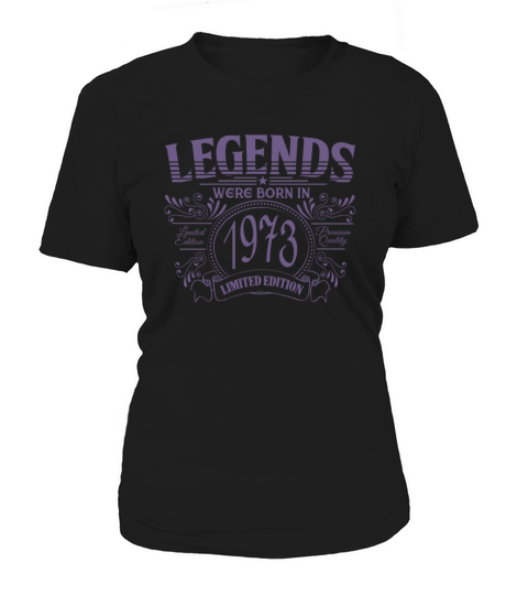 vintage 1973 birthday legend vintage with ornament Women's T-Shirt