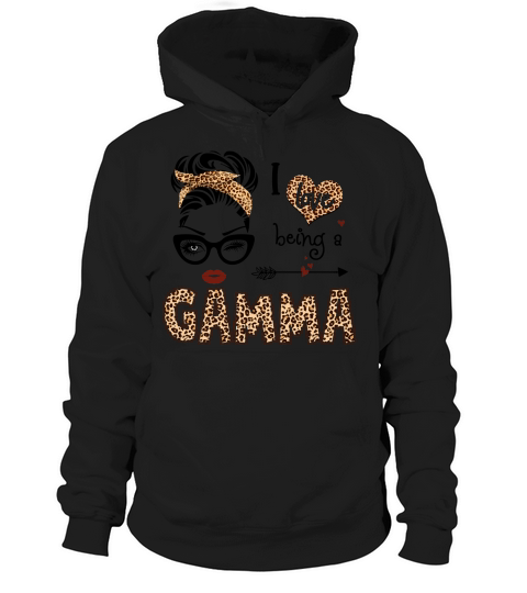 I Love Being A Gamma Leopard Mothers Day Hoodie Unisex