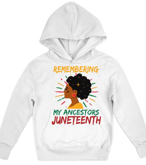 The Same Heart Inside Black History Juneteenth Kids Hoodie