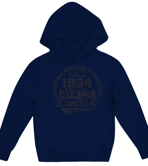 VINTAGE 1934 Kids Hoodie