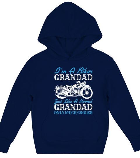 vintage motorcycle Kids Hoodie