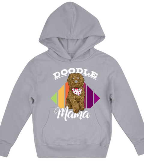 Womens Doodle Mama Labradoodle Goldendoodle Kids Hoodie