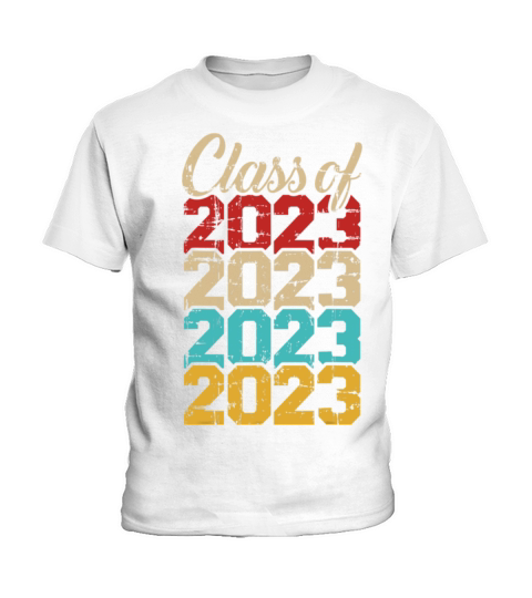 Class of 2023 vintage retro T Shirt Kids T-Shirt