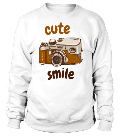 Cute Smile Old Sweatshirt Unisex