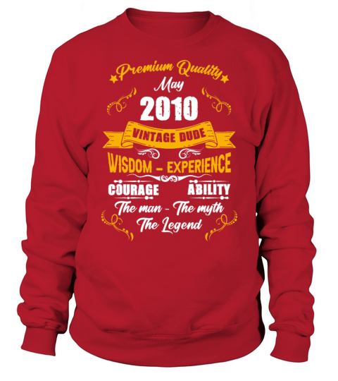 May 1997 Vintage Birthday Present Sweatshirt Unisex