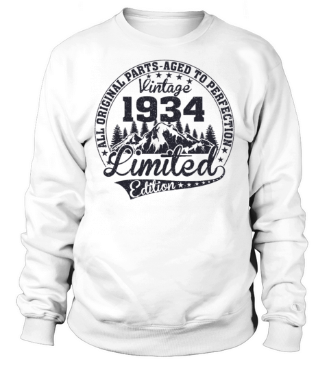 VINTAGE 1934 Sweatshirt Unisex