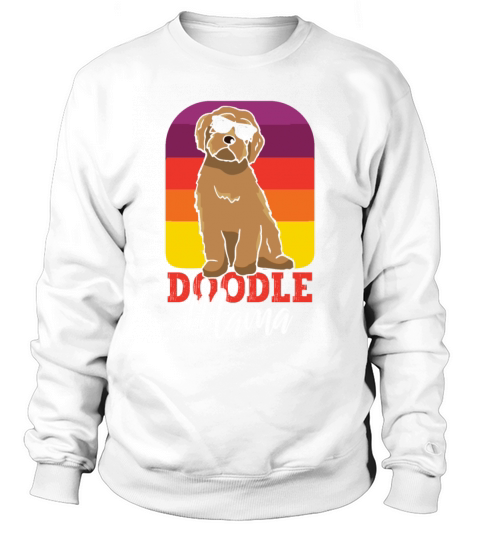 Womens Doodle Mama Labradoodle Goldendoodle Sweatshirt Unisex