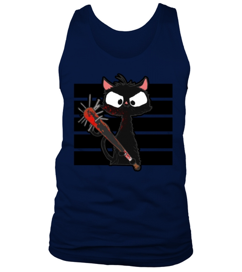 Halloween Retro Cat Vintage Cat Tank Top Unisex