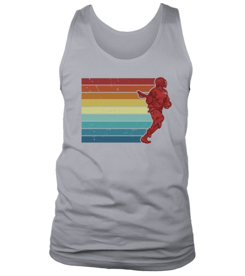 Retro Goalie Lax Legend Fan Mom Professional Tank Top Unisex