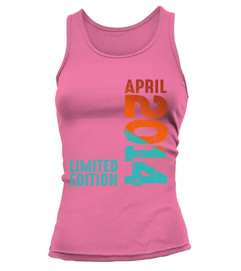 Since April 2014 Year 2014 Retro Vintage 2014 Tank top Woman