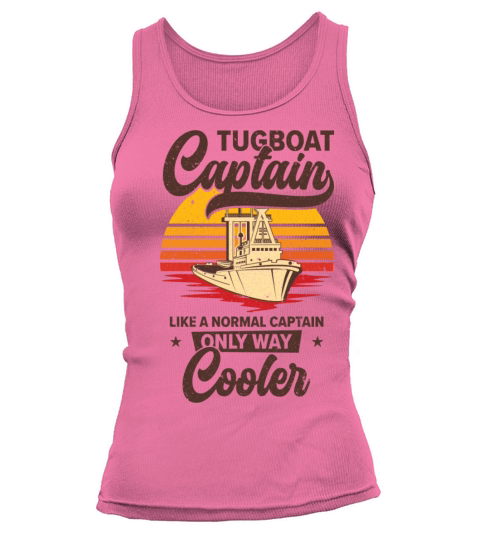 Tugboat Watercraft Cool Tugboat Captain Sailing Tank top Woman