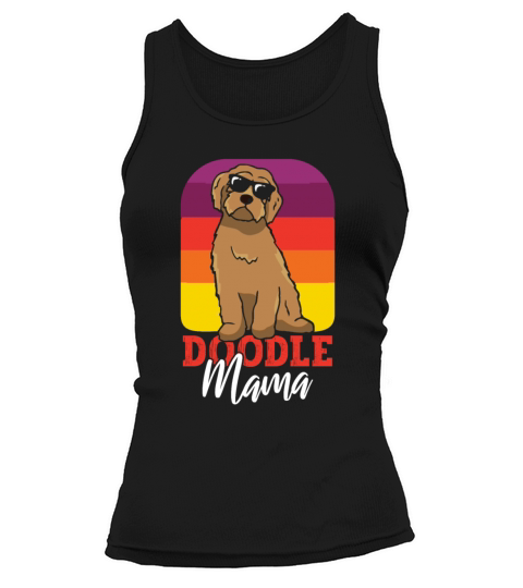 Womens Doodle Mama Labradoodle Goldendoodle Tank top Woman