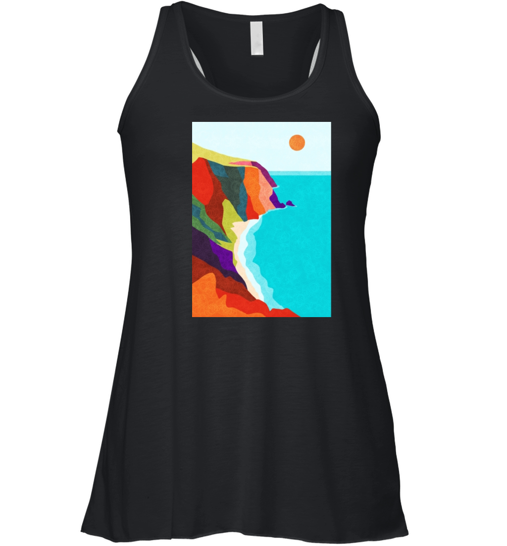 Beach Women's Flowy Tank Top