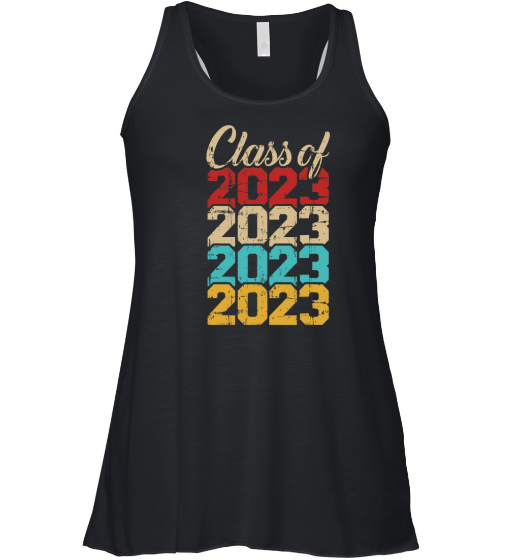 Class of 2023 vintage retro T Shirt Women's Flowy Tank Top