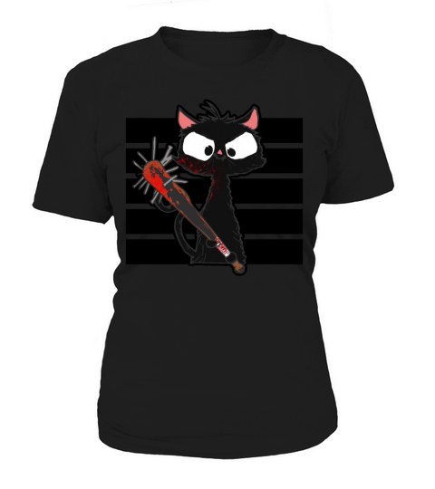 Halloween Retro Cat Vintage Cat Women's T-Shirt