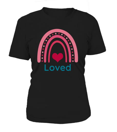 Loved Viva Magenta Boho Rainbow Women's T-Shirt