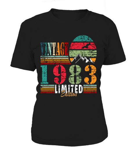 Retro Birthday Year Vintage 1983 Women's T-Shirt