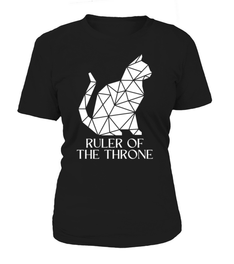 vitage 80s geometric cat meow with sunset Women's T-Shirt