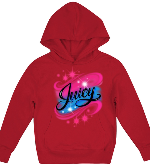 Juicy Airbrush Kids Hoodie