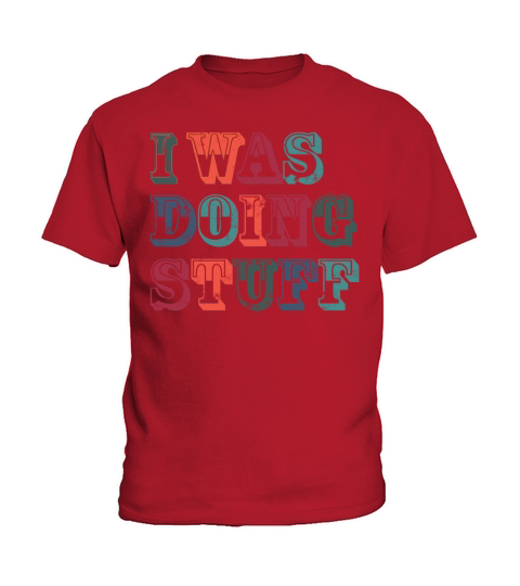 I was doing stuff vintage Kids T-Shirt