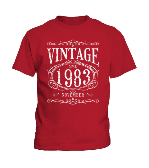 Vintage since November 1983 - Birthday Present Kids T-Shirt