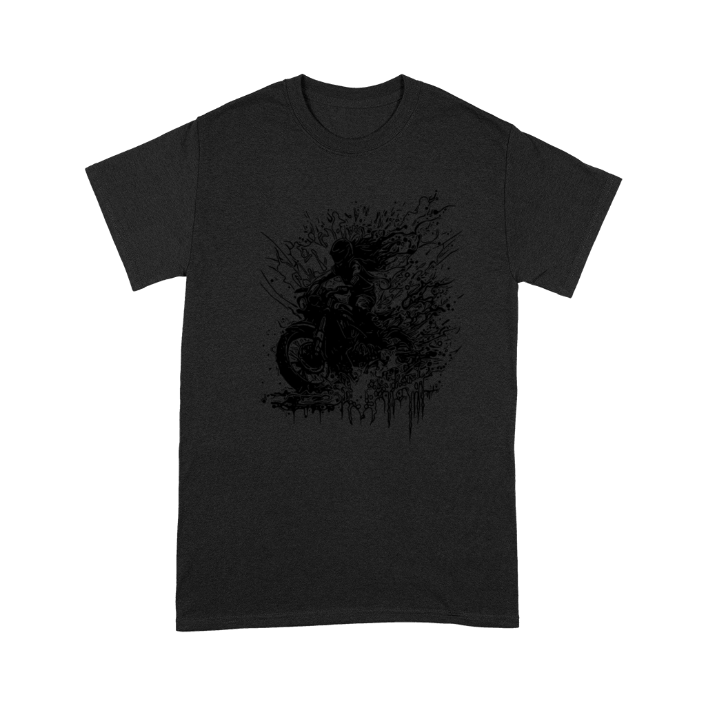 Motorcyclist Bikerin Off-road Ride Splash Premium T-shirt