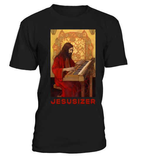 Classic Jesus Analog Synthesizer - Divine Synth T-Shirt Unisex